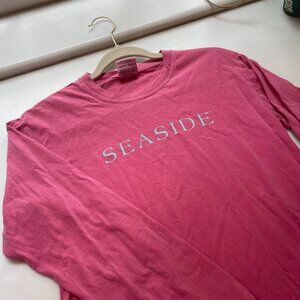 Vintage Seaside Comfort Colors Long Sleeve T-Shirt